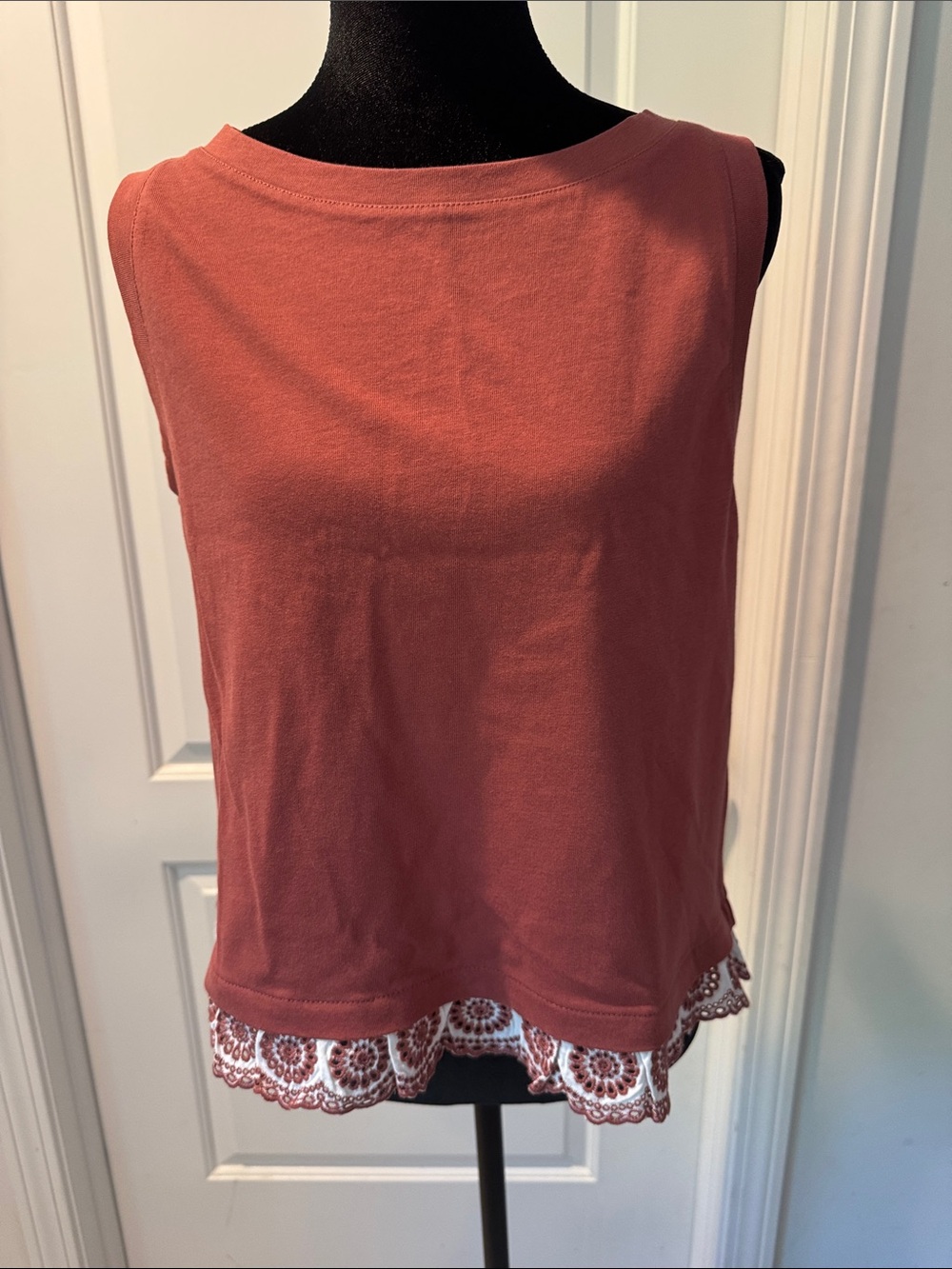 Ann Taylor Factory Sleeveless Crewneck Tank